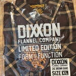 DIXXON Limited Edition Brown Plaid Shirt